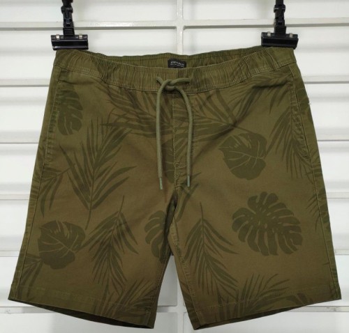 Mens woven shorts (AOP) elasticated waist with drawstring