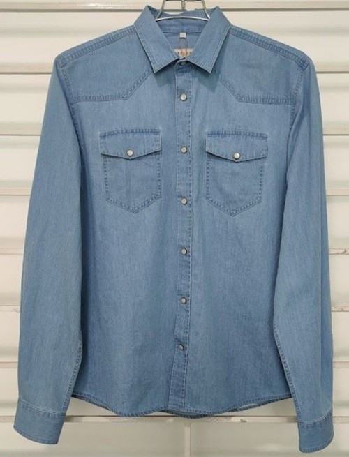 100% Cotton Washed Mens Casual Shirt