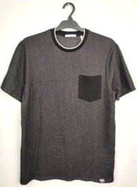 Mens s/s round neck t-shirt with pigment print (design jersey)